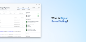 What is Signal Based Selling